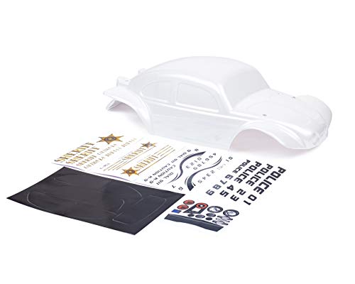 SummitLink Custom Body Police Style Compatible for 1/10 Scale RC Car or Truck (Truck not Included) SSB-PW-01