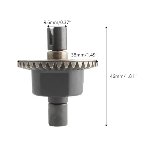 RC Car Differential TH-2000 Accessories Spare Parts for 1:10 Scale Brushless Thunder Truck