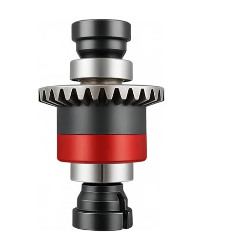 2PCS 30T 0.8Mod Differential Set for ARRMA Granite Typhon Mojave GROM (Red) | Metal,Front,Rear,1/18,1/14,ARA311177 ARA311177V2,Pre-Assembled,High Strength,Wear Resistant,Precision Fit - color: Red