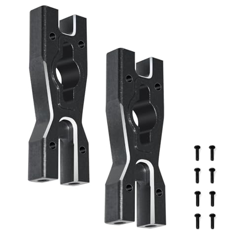 Aluminum Alloy Car Shell Fixed Seat RC Upgraded Parts for LOSI 1/18 Mini LMT 4X4 Brushed Monster Truck RTR-LOS01026 RC Car (Black) - color: Black
