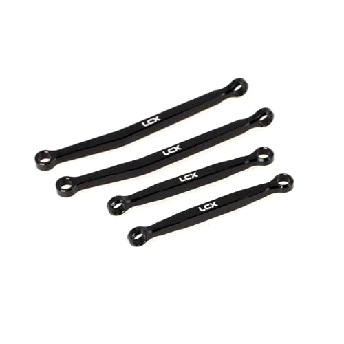 LCX Racing 1/30th RC Crawler Car CNC Machined Aluminum Suspension Link Linkage for Axial SCX30, Upgrades Parts Accessories (Upper)