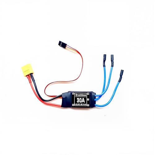 30A Brushless ESC Brushless Motor Controller for RC Car Drone Helicopter Modeling Accessories -XT60