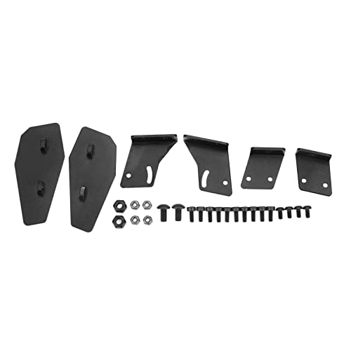 RC Tail Wing Spoiler Drift Racing Aluminium Alloy Tail Wing Black Lightweight Stable Installation for 1/10 RC Cars