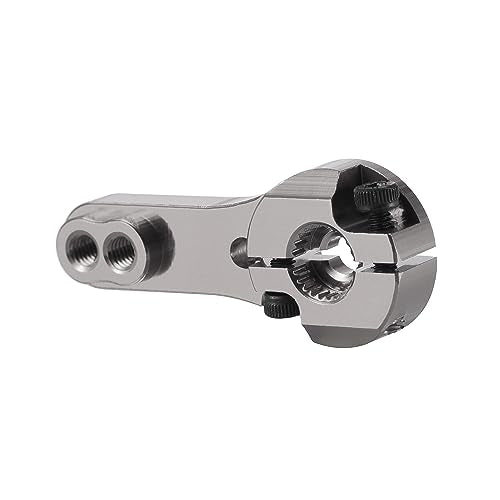 uxcell 23T Aluminum Servo Horns Steering Arm for 3001 3005 3003 - Titanium 2pcs
