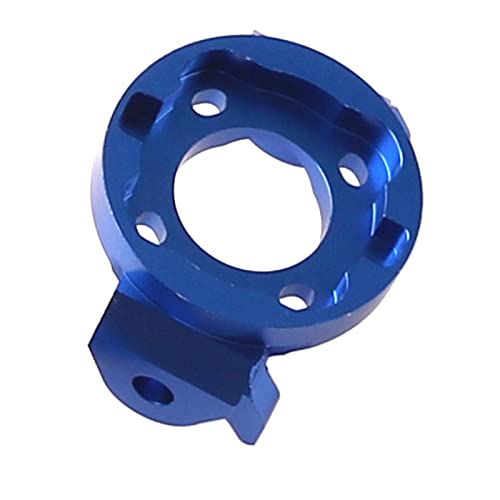 2Pcs Vgoohobby Aluminum Alloy C Hub Carrier Caster Block C Seat Compatible with 1/8 Losi LMT 4WD Solid Axle RC Monster Car (Blue)