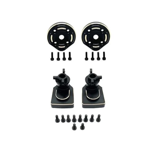 RC Car Toys For MJX For Hyper Go H12Y H12Y+ H12P Rear Axle Cup Block Gear Cover Metal Upgrade Parts Kit Rc Car Truck For Buggy Truggy(1 set) - color: 1 set