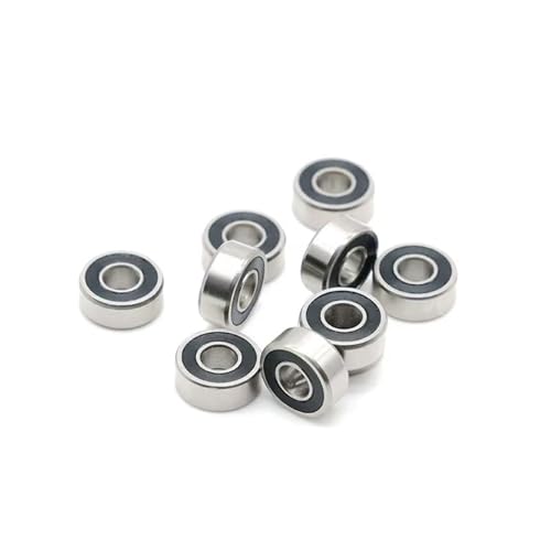 RC Models Parts 10PCS 684RS Bearing ABEC-7 4x9x4 Mm For Hobby Electric RC Car Truck Ball Bearings Black Sealed 684-2RS 684 RS 2RS