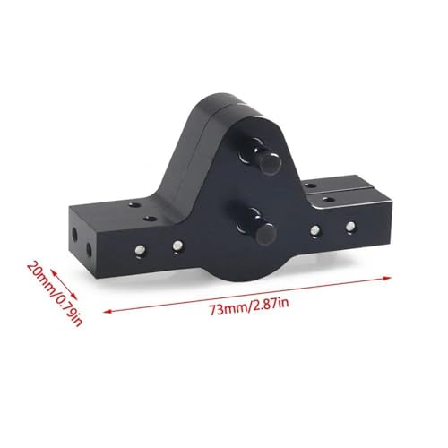RC Transmission Gear Box Compatible with RC4WD for Defender 90 TF2 for Axial SCX10 Chassis Upgrade Parts D90 Transfer Case Gearbox for 1/10 RC Car Crawler