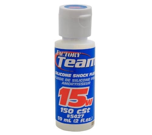 Team Associated 5427 15 Weight Silicone Shock Oil, 2-Ounce