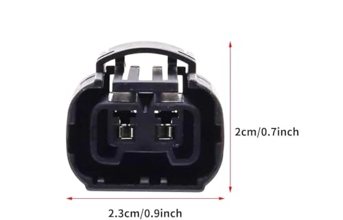 iJDMTOY 9006/HB4/H10 to 5202/P13W Pigtail Wire Wiring Harness Adapters Compatible with Fog Light Conversion Retrofit