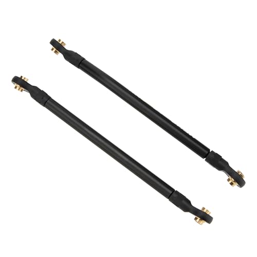 MEUS RACING TRX4M Links Aluminum High Clearance Links Set for Traxxas 1/18 TRX4M K10 High Trail F150 RC Crawler (Black,K10 High Trail F150)