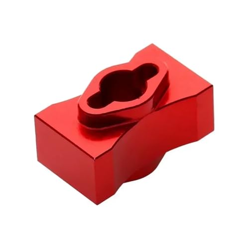 for Losi 22 Drag Aluminum Differential Posi Locker Spool RC Car Upgrade Replacement and Repair Parts RC Car Toys Parts(Red) - color: Red