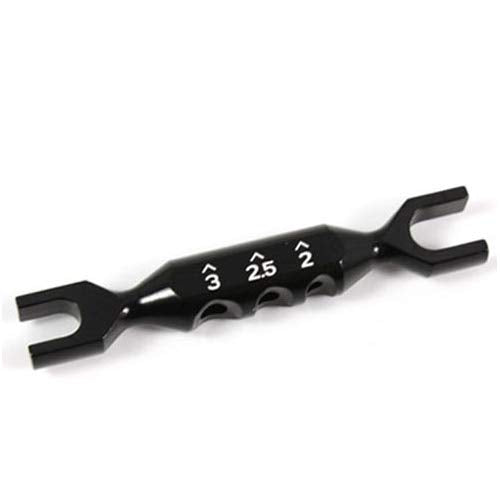 4-in-1 Multi-Purposes Alloy Turnbuckle Turner (BK) / Yeah Racing / YT-0106BK