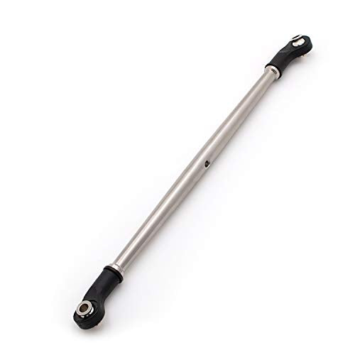 LCX Racing 1/10th RC Crawler Car Stainless Steel Front Steering Linkage for Traxxas TRX4 TRX6 6x6 G63, Upgrades Parts Accessories