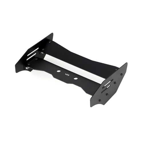 LCX Racing RC Car CNC Machined Aluminum Rear Wing for RC Truck Arrma 1/8 Typhon, Upgrades Parts Accessories