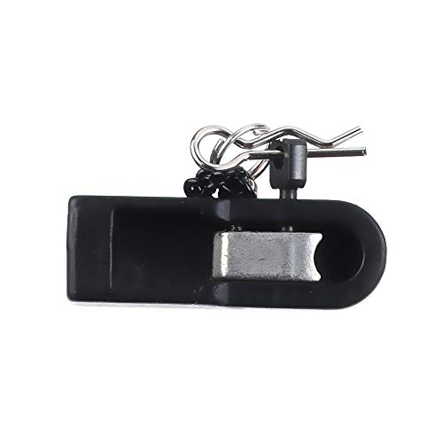 DKKY 1/10 RC Trailer Hook Tow Hitch with Ball Buckle Compatible with Axial SCX10 Traxxas TRX4 1/10 Scale RC Accessories
