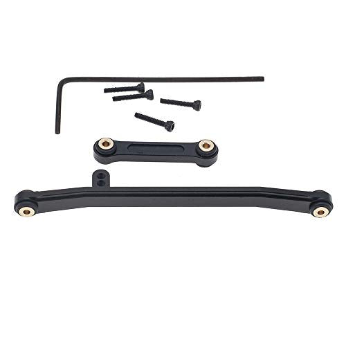 Suspension Links Set&Steering Rod Tie for AXIAL 1/24 SCX24 C10 AXI00001 Wrangler JLU AXI00002 Bronco AXI00006 Upgrades RC Crawler Car