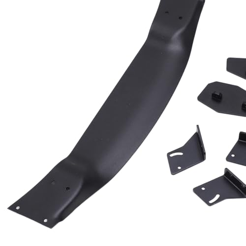 Aluminium Alloy Rear Spoiler Wing for 1/10 RC Racing Drift Car — Reduces Air Resistance, Enhances Stability, Easy Install, Black Powder Coat Finish