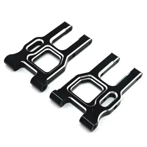 RC Models Components For LC For Racing PTG-2 PTG-2R 1/10 Metal Front And Rear Suspension Arm Steering Cup Hub Carrier Set Upgrade Parts(Black) - color: Black