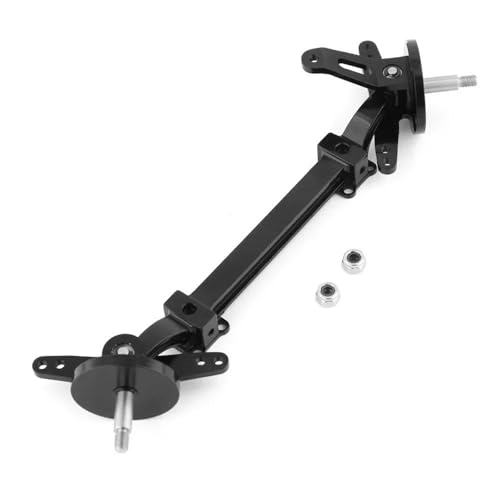 RC Car Accessories for Tamiya 1/14 Metal Front Axle Steering Assembly Link Pole Linkage Rod No Power Steering Rod RC Truck Tractor Car Upgrades Parts(Size 1) - size: Size 1