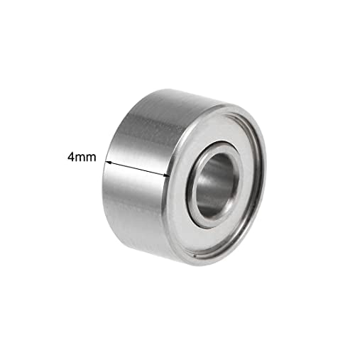 uxcell 693ZZ Deep Groove Ball Bearings Z2 3mm X 8mm X 4mm Double Shielded Carbon Steel 20pcs - size: 3mmx8mmx4mm