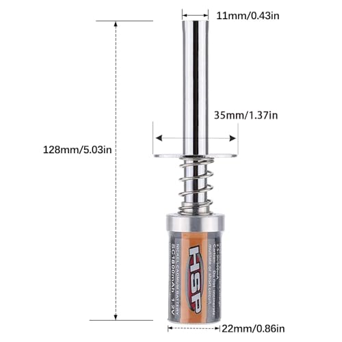 GoolRC Nitro Glow Plug Igniter Starter Tools with Battery Charger for HSP Redcat and 1/8 1/10 Nitro Engine RC Car Buggy Truck Model