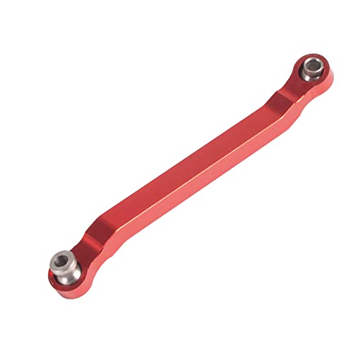 RC Links Set, Metal Chassis Pull Rods Suspension Link Mount for RC Car 1/16 WPL C14 C24 1/12 MN D90 D91 MN40 MN45 MN96 MN99 MN99s Upgrades (Silver) - color: Silver