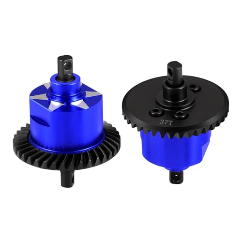 Front Centre Rear Complete Differential for Tra-xxas Mini Maxx 4WD | XRT VXL-3S Monster Truck 1:16 Upgrades Steel Aluminum 7075 Alloy - style: Front & Centre & Rear Complete Differential