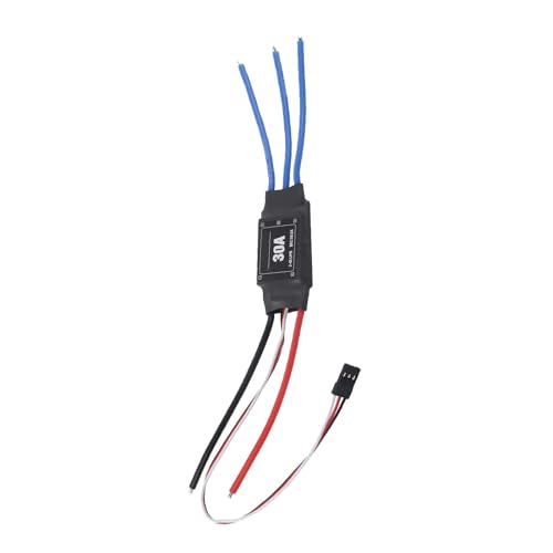 Bidirectional Brushless ESC Electronic Speed Controller for RC Car Boat Ship Underwater Propeller (30A)