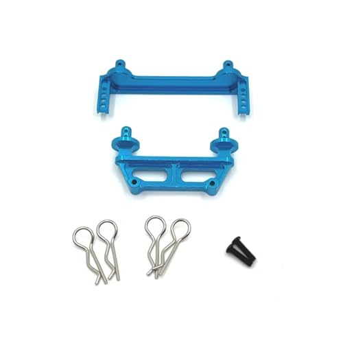 Rc Toys Accessories for MJX 16207 16208 16209 16210 H16 M162 M163 1/16 Metal Body Mount Post Shell Column RC Car Upgrade Replacements Accessories(Blue) - color: Blue