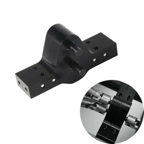Aluminum Gearbox Transfer Case Compatible with 1/10 RC Crawler Trucks Compatible with D110 and Similar Models Upgrade Parts