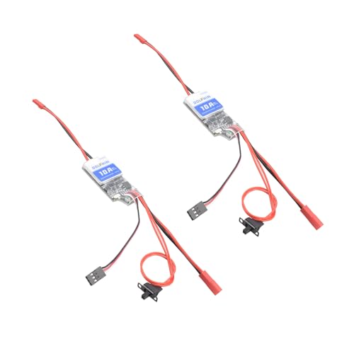 10A Brushed Bidirectional ESC for 130/180 Motor RC Car Boat Tank 2S-4S