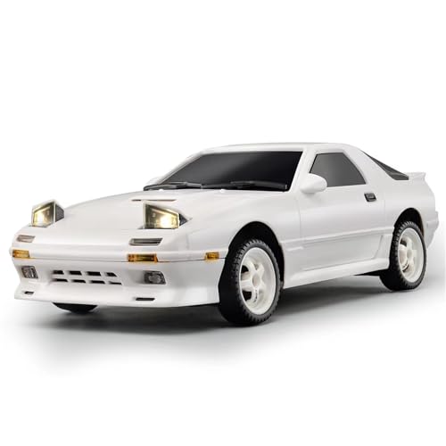 RC Car Upgrade Parts for LDRC AE86 A86 LD1801 LD1802 LD1803 LD1804 A01 A02 1/18 rc Car Upgrade Parts 4pcs 33mm RC Hard Drift Tire Wheel(White) - color: White
