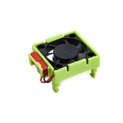 VXL-3S Velineon ESC VXL-3 VXL 3S Heat Sink with Cooling Fan Compatible with 2WD and 4X4 Models Replacement Part Compatible with RC Vehicle Electronic Speed Controller(New Green) - color: New Green