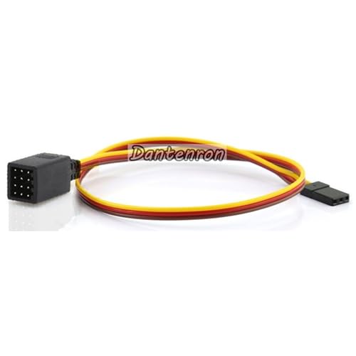 RC JR Style Servo Splitter Cable,1 Male to 2 3 4 5 6 Female Y Harness Leads Y Splitter Lead Wire for 1/8 1/10 1/24 Crawler Truck Car Airplane Drone Receiver Servo ESC (1 Male to 4 Female) - style: 1 Male to 4 Female