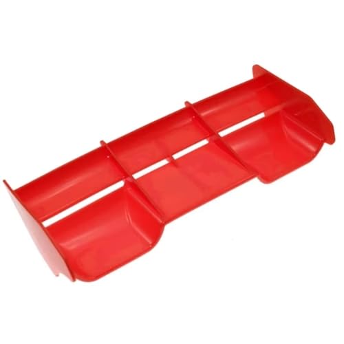 RC Repair Parts Compatible with HSP 94166 94107 for Kyosho 1/8 RC Drift Car Upgrade Modification Parts Accessories Tail Wing Rear Spoiler(Red) - color: Red