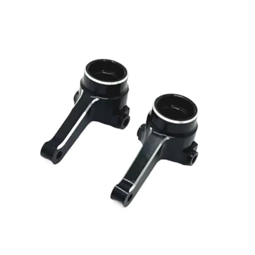 RC Steering Knuckle Block for LC PTG-2 PTG-2R 1/10 Metal Front Steering Cup Rc Model Crawler for Racing Car Truck for Buggy OP Accessories Upgrade Parts(Black) - size: Black
