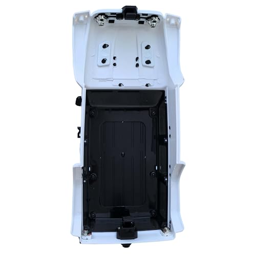 6.10 inches (155mm) Wheelbase Shell Hardtop Body Replacement Part for TRX4M Bronco Defender AX8560 1/18 RC Crawler Chassis (White) - color: White