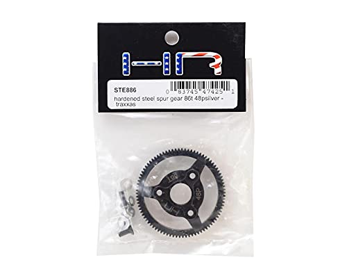 HRSTE886 STE886 Hot TTraxxas 48P Hardened Steel Spur Gear (86T) (Silver) HRASTE886