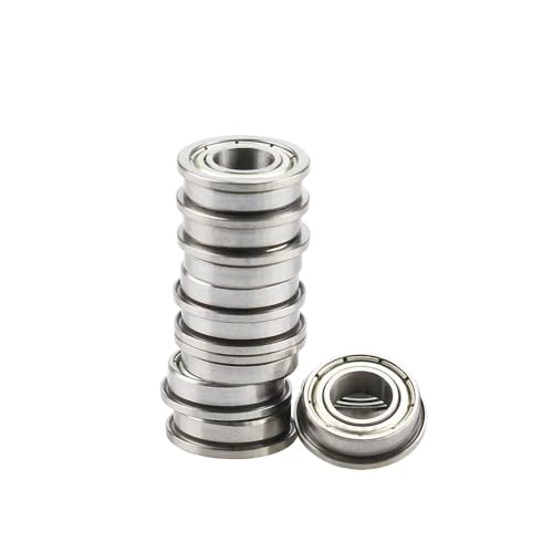 F688 F688-ZZ F688ZZ F628/8ZZ Flanged Flange Deep Groove Ball Bearings 8x16x5mm - size: F688ZZ 8x16x5