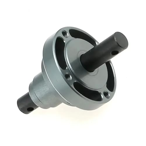 Differential Spool Shaft for 1/10 Scale RC Crawler - Front & Rear Replacement Drivetrain Part, CNC Steel(Light Grey) - color: Light Grey