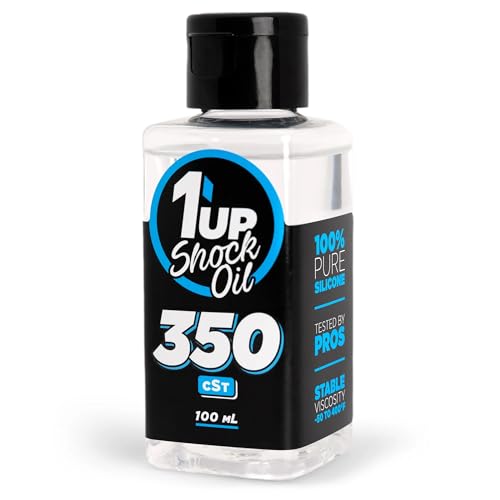 1UP Racing 100350 - Pure Silicone Shock Oil, 100ml, 350 CST (30wt)