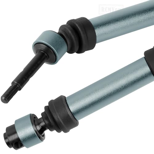 Rear Drive Shaft CVD & Front Axles Upgrades Part for 1/10 Slash 2WD/Slash VXL 2WD,Stainless Steel #45 Driveshaft with Hex,Titanium - color: Titanium - Parts