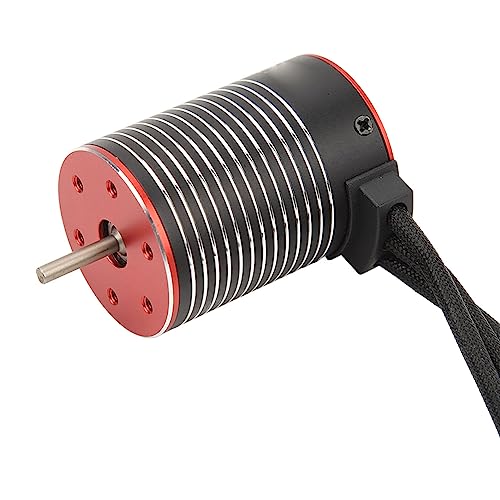 120A Brushless Motor ESC Set, Professional High Torsion 3650 Brushless Motor 120A ESC Combo Set for 1/10 Scale RC Cars, Compatible with HSP Axial SCX10 D90 HPI - size: 5200KV