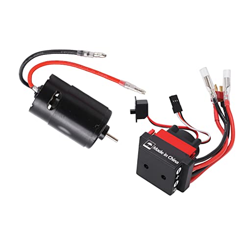 Changor Brushed RC Motor 550 29T High with 60A ESC Combo Set for SCX10 1/10 Offroad RC Car