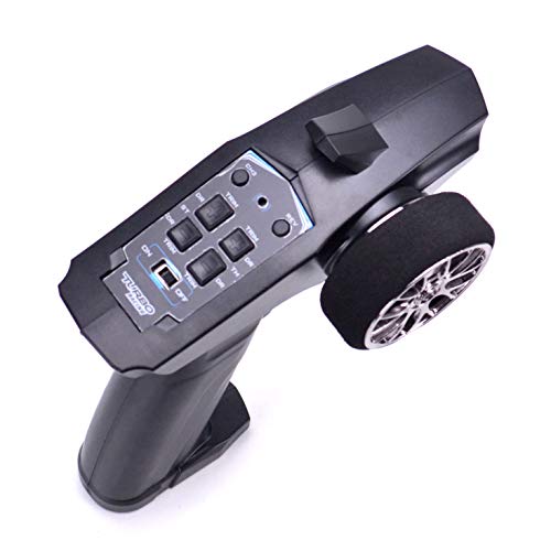 Turbo Racing 91803G-VT RC 2.4GHz 3CH Radio Transmitter Remote Controller with Receiver for RC Car Boat