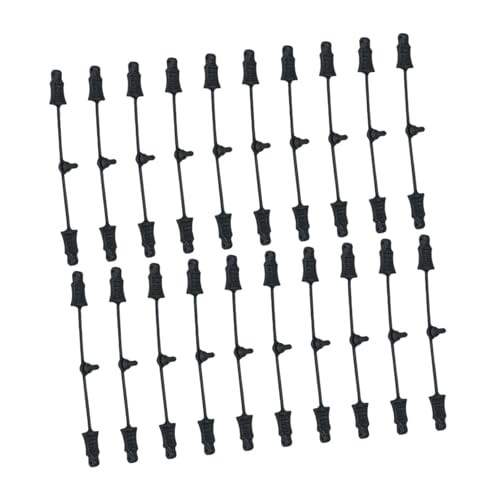 Yiju 20 Pieces RC Car Retainer Strips RC Rubber Retainer Pull Tabs Attachments RC Car Accessories Body Clip Retainer Utility Small Size Elastic Rubber, 20 Pieces - color: 20 Pieces