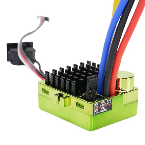 RC Car Brushed RC Brushed ESC 1/10 Car & Boat Electronic Speed Controller for 540, 550, 750 Motors