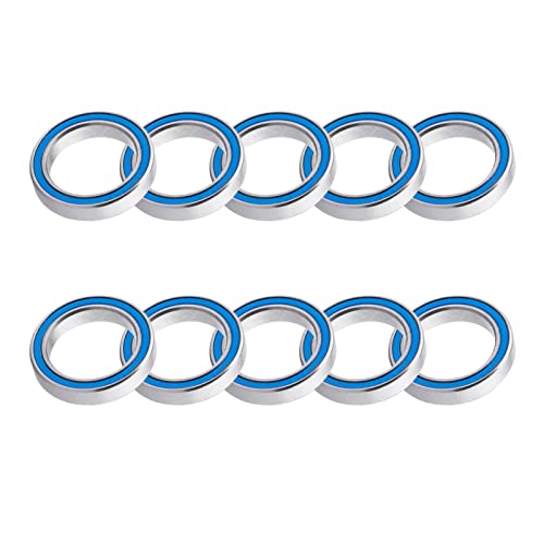 Professional RC Ball Bearings Double Rubber Sealed for Traxxas Arrma Axial Team Associated Losi Redcat Racing RC4WD Tamiya HPI (10-Pack) (15x21x4mm) - size: 15x21x4mm