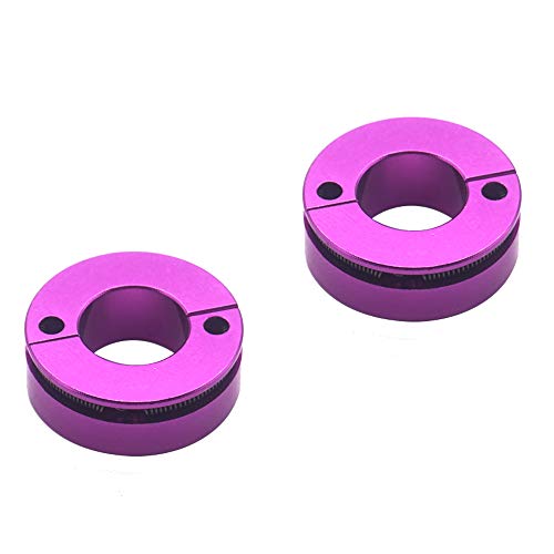 2Pack Vgoohobby Metal Engine Clutch Shoe Spring Upgrade Part Compatible with HSP Redcat Racing Himoto Traxxas 1/10 RC Nitro Racing Car Truck (Purple) - color: Purple